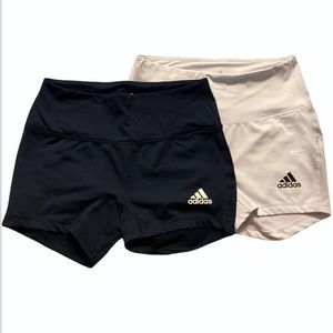 Adidas Sliders White and Navy Blue